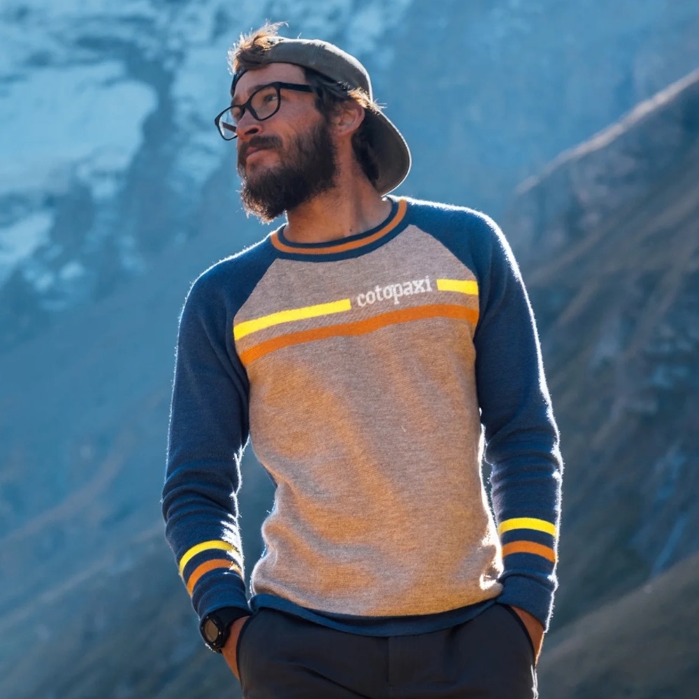 Unisex Cotopaxi Libre llama wool Sweater